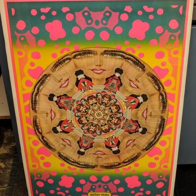 60's PETER MAX POSTER