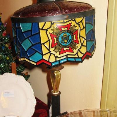 Veterans of Foreign Wars lamp shade