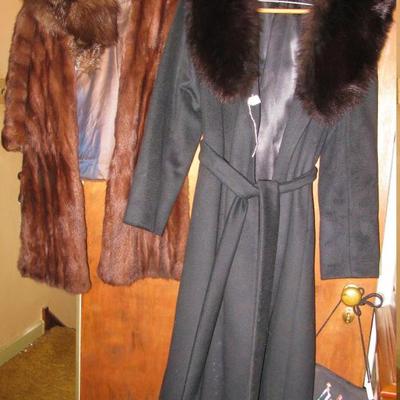 vintage coats some furs