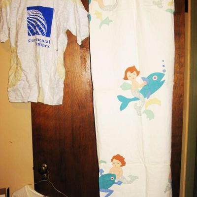 applique mermaid childs blanket