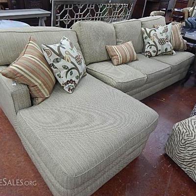 Made for Herman Home 2pc Chaise Sofa