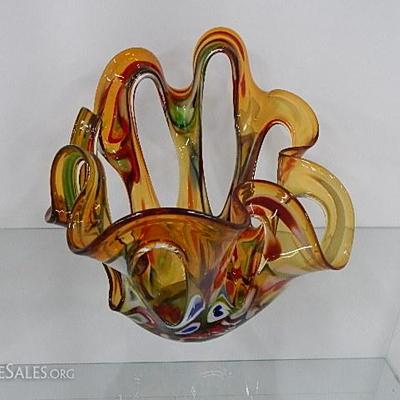 Free Form Glass Bowl