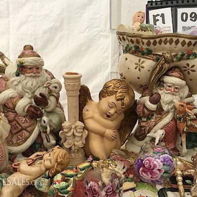 Fenton, Fitz & Floyd Christmas Decor