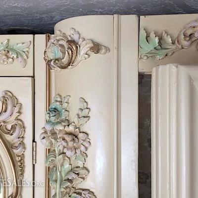 Silik Italy China cabinet, Hutch Baroque
