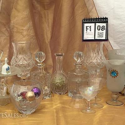 Waterford, Bombay and Decanter Crystal
