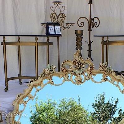 Silik Italy Mirror, Chairs, and accents