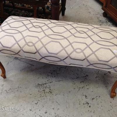 French Upholstered Bench