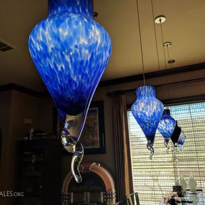 Glass Hanging Lamps
