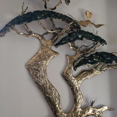 Metal Art Bonzai Tree