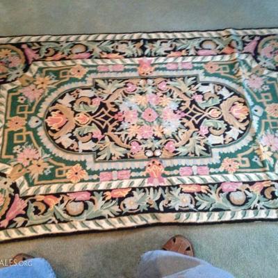 Kashmir Chain stitch rug