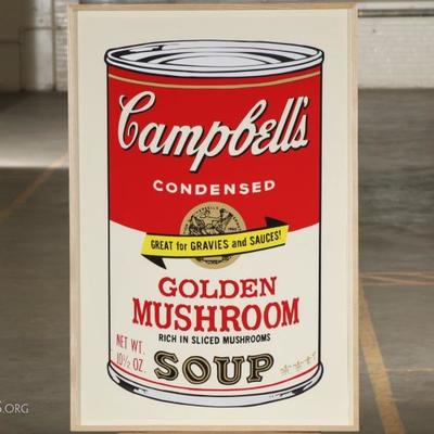 Modern Campbell's Soup Color Print- 