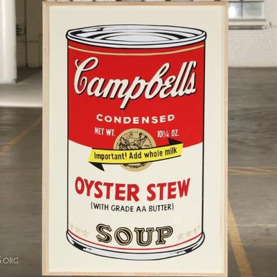 Modern Color Campbell's Soup Print- 
