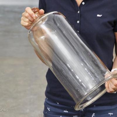 Huge Glass Bell Jar