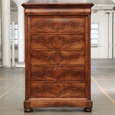 French Louis Philippe Chest Of Drawers