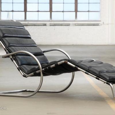 MR Adjustable Chaise By Ludwig Mies Van Der Rohe For Knoll