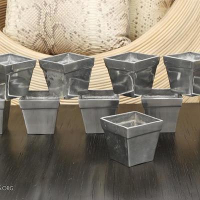 Ten Abbott Collection India Cast Aluminum Pots