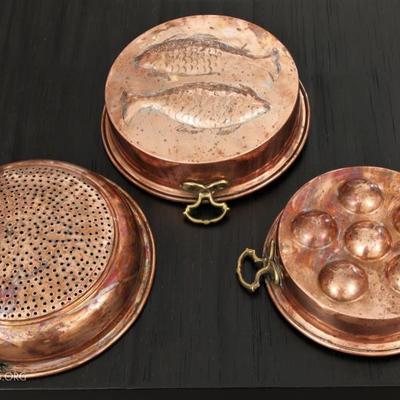 Group Of Copper Ware
