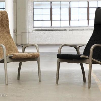 Two Yngve Ekstrom For Sweedse Easy Chairs