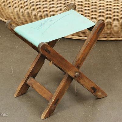 Vintage Wooden Stool