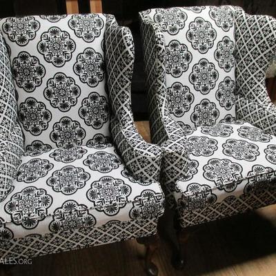 Amazing wing back chairs
