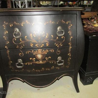 Hand painted chest