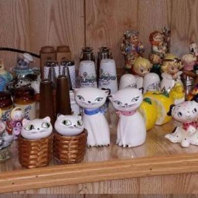 Amazing Collection of Salt & Pepper Shakers
