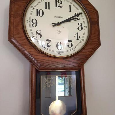 Seth Thomas Regulator Clock.