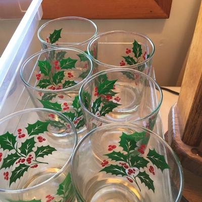 Holiday glasses.