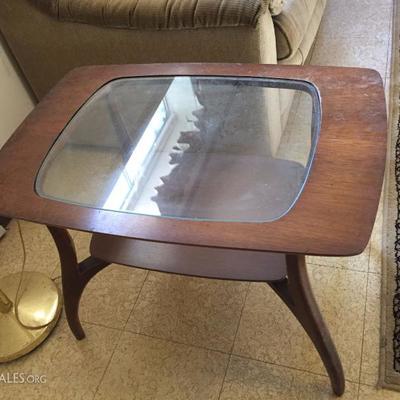 Mid-century end table.