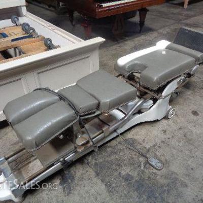 Vintage Chiropractor equipment working