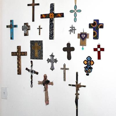 Hanging crosses