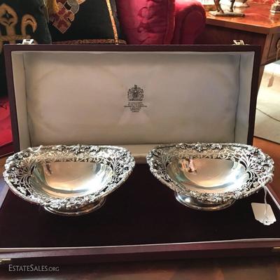 Royal Presentation sterling bowls