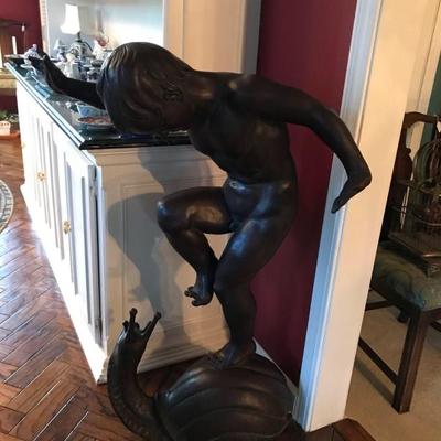 Life size Italian crafted bronze