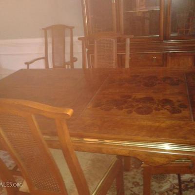 Another Photo of the Dining Table without the 2 inserts.