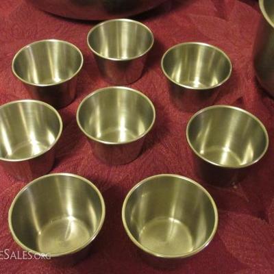 Gormet stainless steel bowls