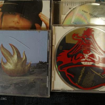 Over 50 CDs - 80's Rock Metalica, Judas Preist, Aerosmith Billy Idol Maiden & Country and more
