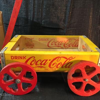 Old, fun, Coca Cola Wagon
