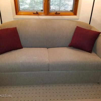 $250  Sealy Sleeper Couch.  Great Condition.  Pillows Included.  +++ Cash, Credit & Paypal Accepted. +++ Email SalesByPamela@gmail.com to...