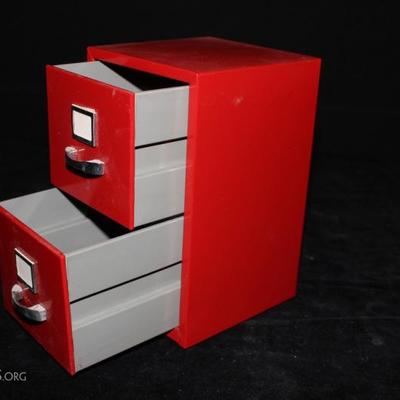 Miniature File Cabinet