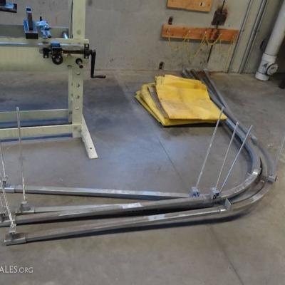 Set Of Welding Curtains And Hangers