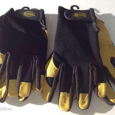 Boss Gloves 4048X Extra Large Black and Gold Premium Goatskin Boss Guard Glove