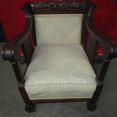 Antique Claw Foot Chair