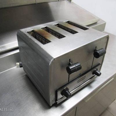 Waring 4 Slot Commercial Heavy Duty Toaster
