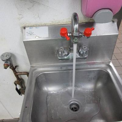 Fully Stainless Hand Washing Sink
