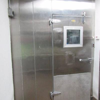 8' X 12' Fully Stainless Clad Brown Commercial Walk-In Cooler
