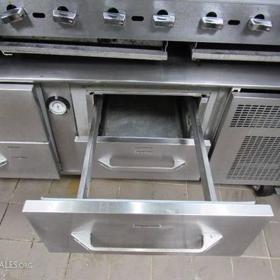 Randell 98'' Refrigerated Base Equipment Stand
