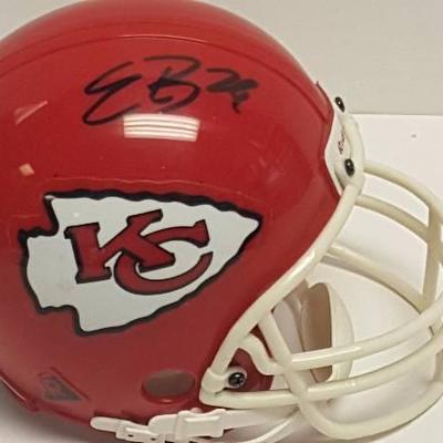 Eric Berry Signed 2 7/8 Size Riddell Kansas City Chiefs Mini Helmet w/ COA