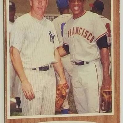 1962 Topps Manager Dream #18 Mickey Mantle & Willie Mays Book Value $200 

HOFers
