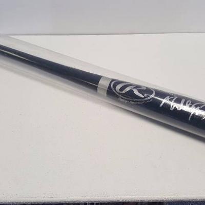 Mike Sweeney Autographed Rawlings Big Stick Full Size Baseball Bat w/ Display 

Tube & COA
