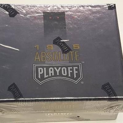 1995 Playoff Absolute Football Factory Sealed Wax Box 24 Packs New Unopened